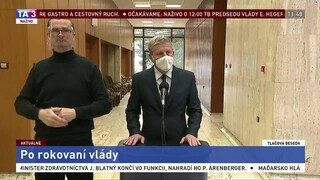 TB ministra zdravotníctva V. Lengvarského aj o vakcíne Sputnik V