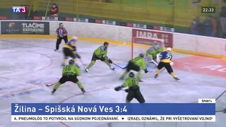 V prvom finále play off SHL uspela Spišská Nová Ves, zdolala Žilinu