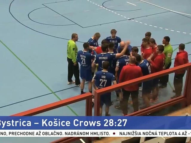 Považskobystrickí hádzanári vo vyrovnanom zápase zdolali Košice