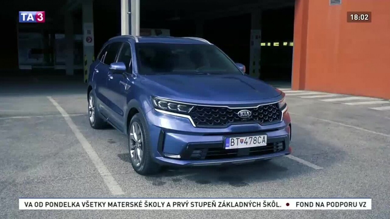 Atraktívny rodinný Kórejec, ktorý sám parkuje. Taká je Kia Sorento