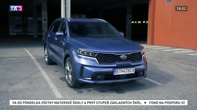 Atraktívny rodinný Kórejec, ktorý sám parkuje. Taká je Kia Sorento