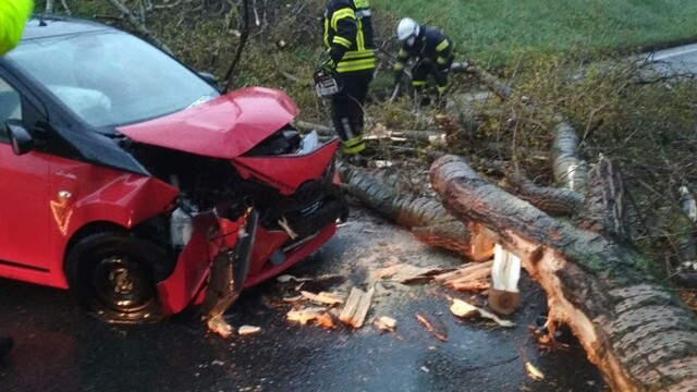 Západ potrápil silný vietor. Najhoršiu situáciu zažila Bratislava