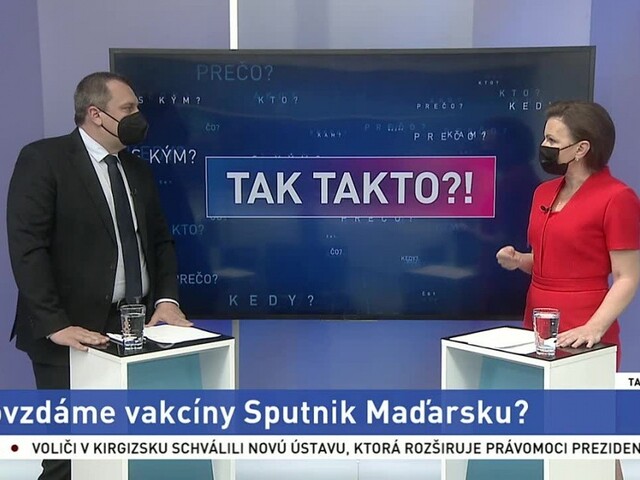 Odovzdáme vakcíny Sputnik Maďarsku?