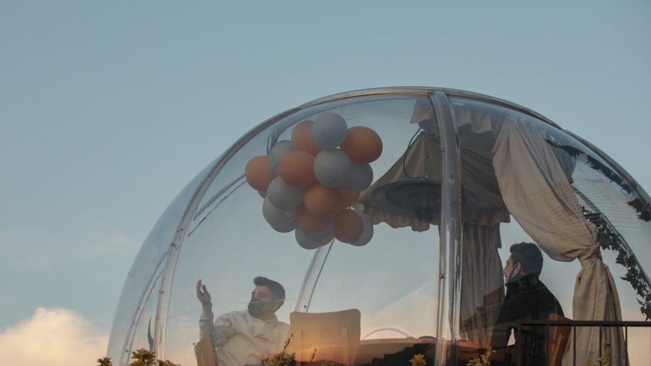 FOTO Jedlo v bubline. Reštaurácia prišla s nevšedným nápadom