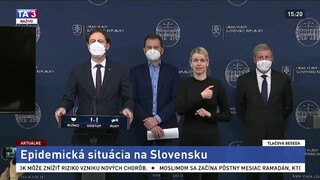 TB E. Hegera, I. Matoviča a V. Lengvarského o epidemickej situácii na Slovensku