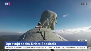 Opravujú sochu Krista Spasiteľa / ZOO v ohrození