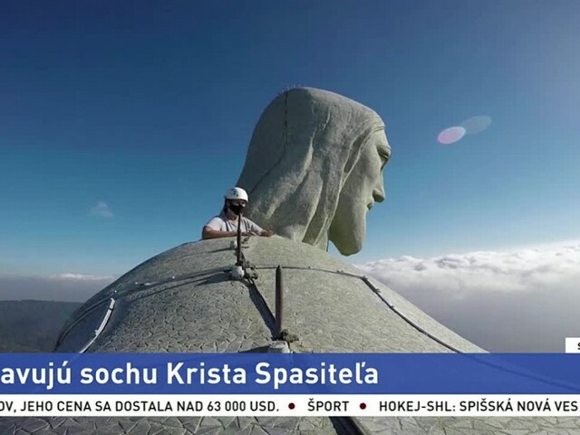 Opravujú sochu Krista Spasiteľa / ZOO v ohrození