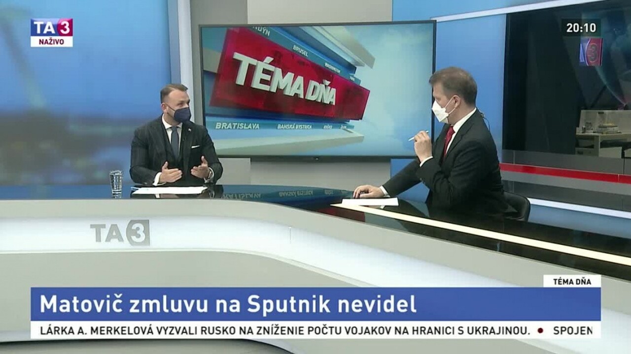 Prezidentka prichytila Matoviča pri klamstve. Sputnik je pre neho hra, myslí si Šutaj Eštok