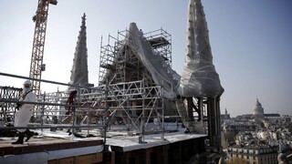 FOTO Od požiaru Notre-Dame prešli dva roky, ako pokračujú renovácie?
