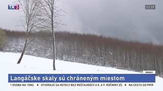 V Strážovských vrchoch vznikol nový areál, sú ním Langáčske skaly