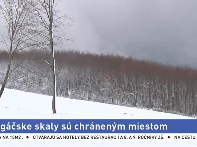 V Strážovských vrchoch vznikol nový areál, sú ním Langáčske skaly