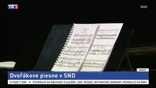 Opera SND pripravuje koncert Dvořákových piesní, zatiaľ iba online