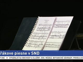 Opera SND pripravuje koncert Dvořákových piesní, zatiaľ iba online