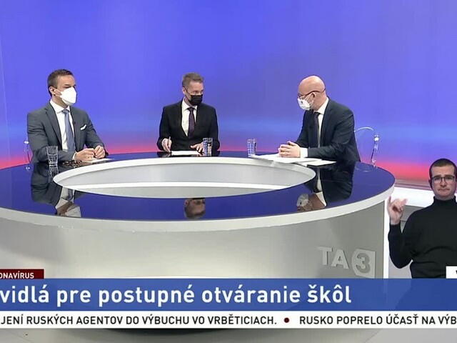 Pravidlá pre postupné otváranie škôl / Očkovacia stratégia a sporný Sputnik
