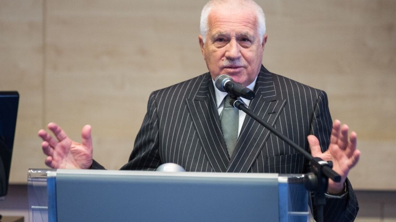 Strašiak vlády? Exprezident Klaus reagoval na kauzu Vrbětice