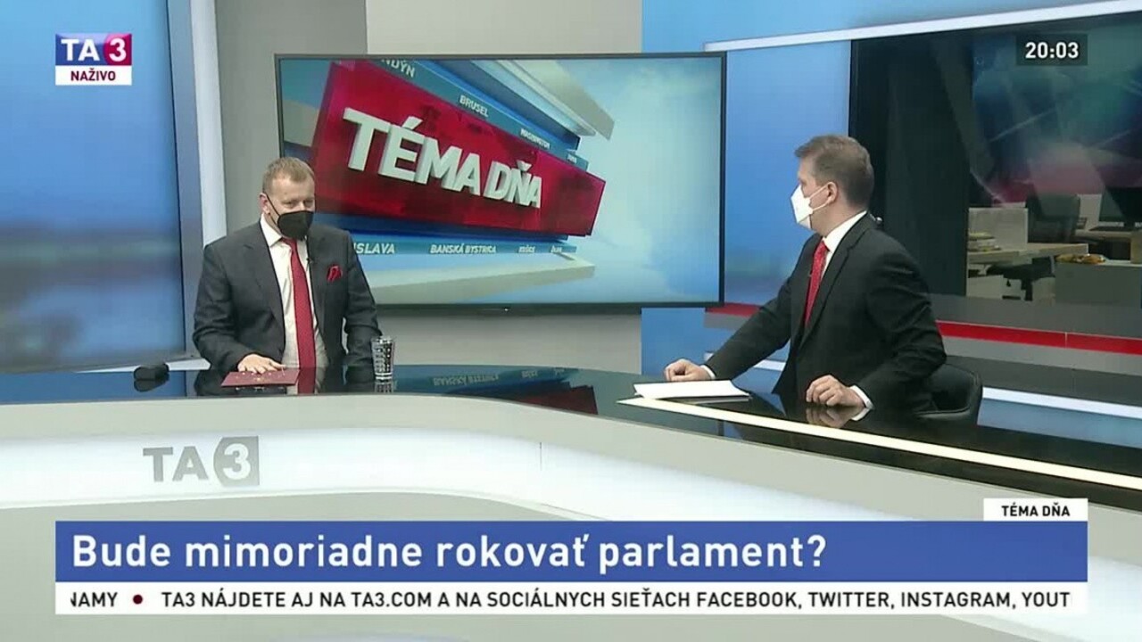 Opozícia nie je nepriateľ. Kollár by mimoriadnu schôdzu otvoril