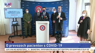 TB V. Lengvarského a J. Naďa o prevozoch pacientov s Covid-19