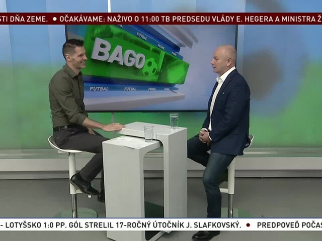 Bago z 22. apríla s Jurajom Venglošom