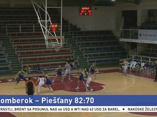 Tretí zápas finálovej série ovládli basketbalistky Ružomberka