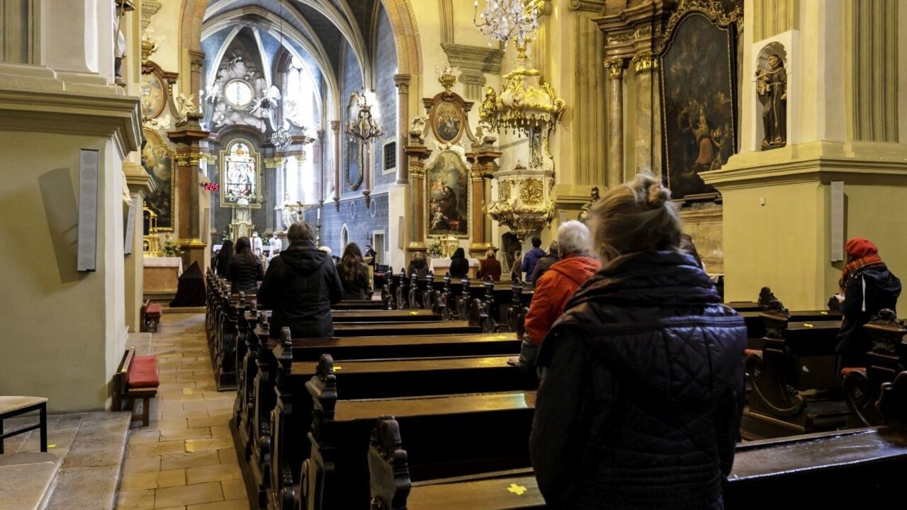 kostol omša katolíci veriaci bohoslužba 1140px (TASR/Dano Veselský)