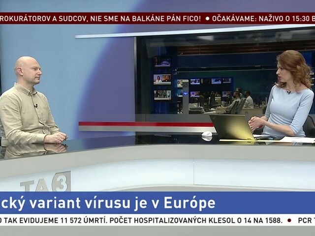 Virológ Boris Klempa v TA3: Musíme sa pripraviť aj na ďalšie mutácie