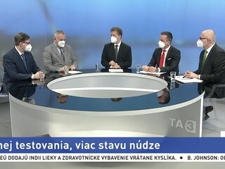Menej testovania, viac stavu núdze / Kauza: kolúzna väzba