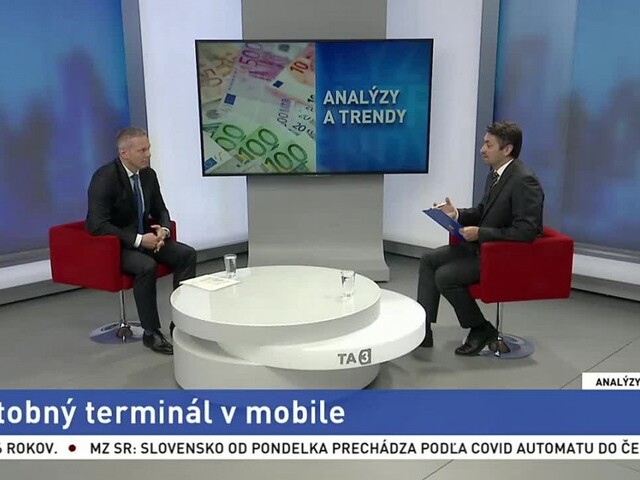 Platobný terminál v mobile