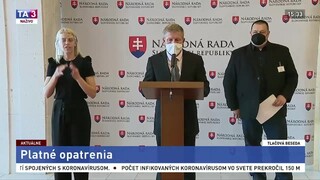 TB ministra V. Lengvarského o opatreniach i zmluve nákupu Sputnika