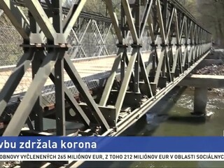 Stavbu mosta spomalila pandémia, kraj už získal povolenie