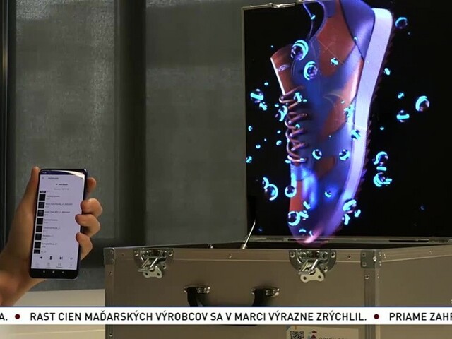 Inovatívne slovenské 3D hologramy upútajú pohľad nielen v obchodoch