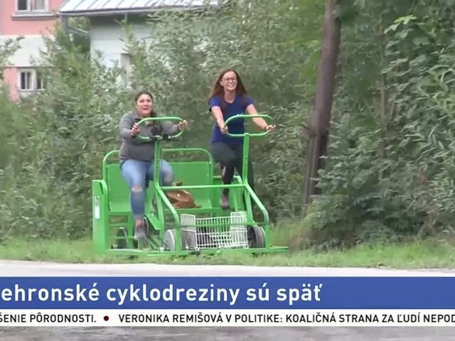 Horské cyklodreziny sú napriek problémom opäť v prevádzke