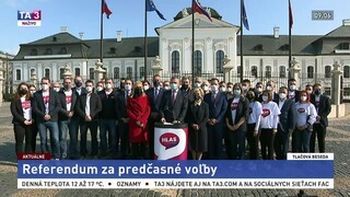 TB strany Hlas-SD o referende za predčasné voľby