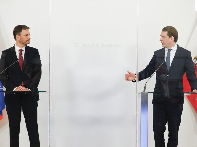 Heger a Kurz rokovali o spolupráci, témou boli aj hraničné kontroly