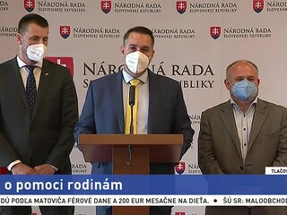 TB predstaviteľov strany SaS o pomoci rodinám