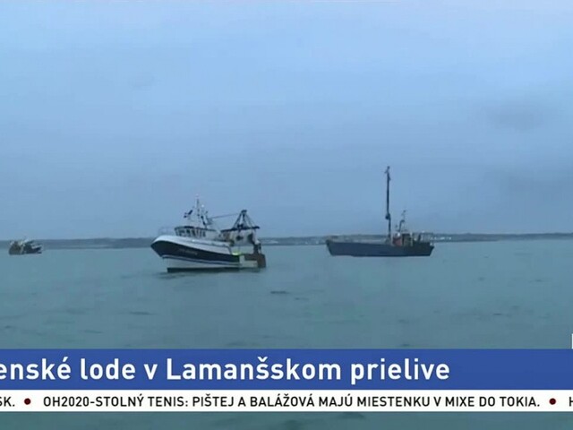 Vojenské lode sú v Lamanšskom prielive, dôvodom sú spory o rybolov