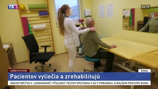 Liečba postcovidových pacientov: Niektorí sa učia chodiť, iní dýchať