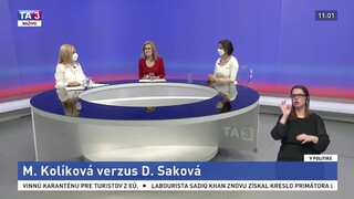 M. Kolíková verzus D. Saková / Vráti sa sloboda cestovania?