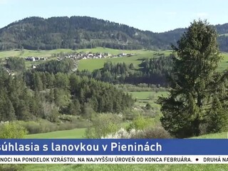 Poliaci chcú v Pieninách lanovku, ochranári návrh odmietajú
