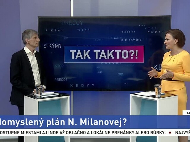 Nedomyslený plán N. Milanovej?