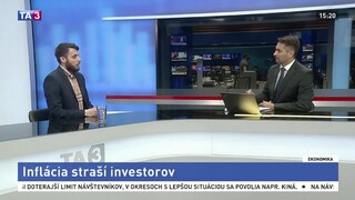 Inflácia straší investorov, súvisí aj s rastom cien komodít