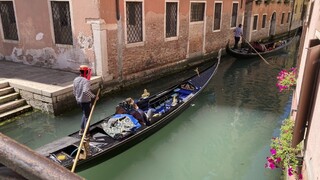 Taliansko Benátky Gondola 1140 px