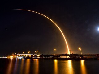 USA vesmír satelity raketa SpaceX štart Falcon Starlink 1140 px