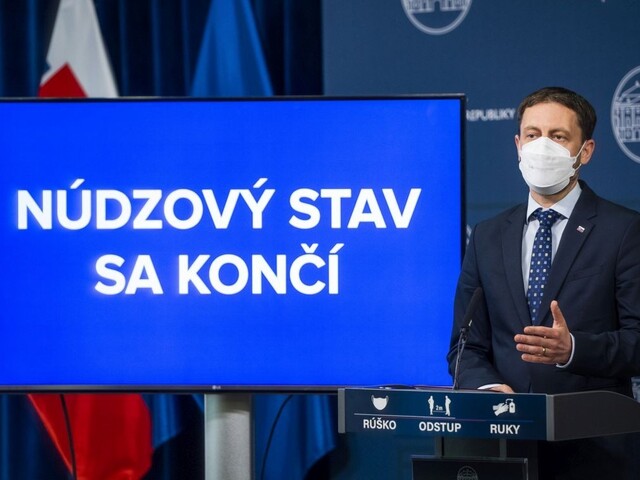 Núdzový stav sa na Slovensku končí, vyhlásil premiér Heger