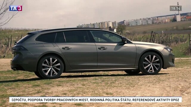 Netradičná farba pre francúzskeho elegána Peugeot 508 SW