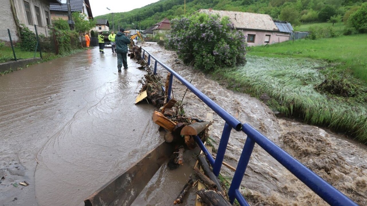 Obeťou prívalovej vlny v Rudne nad Hronom je bývalý starosta
