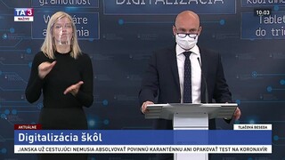 TB ministra školstva B. Gröhlinga o plánovanej digitalizácii škôl