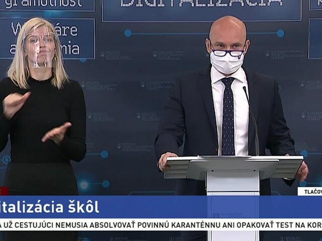 TB ministra školstva B. Gröhlinga o plánovanej digitalizácii škôl