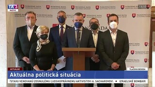 TB predstaviteľov Hlasu-SD aj o neschopnosti zabezpečenia chodu štátu