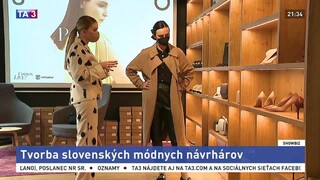Tvorba slovenských módnych návrhárov/ Zostáva verný krásnym ženám/ Odhalili srdce obetiam covidu