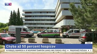 Financovanie zo strany štátu je minimálne. Chýba až 50 percent hospicov